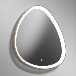 LIFERING LAMPADA SPECCHIO LED 25W LUCE 3000K IP40 ALLUMINIO 5 COLORI INTERRUTTORE TOUCH DESIGN MODERNO