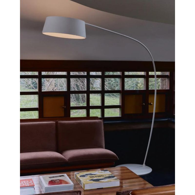 OXYGEN PIANTANA LAMPADA DA TERRA AD ARCO LED 36W LINEA LIGHT 4 COLORI MODERNA STILNOVO MA&DE - Cristalensi Shop Online