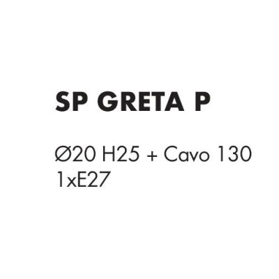 GRETA SOSPENSIONE SINGOLA IN VETRO RIGATO AMBRA O TRASPARENTE 2 MISURE LAMPADINA ATTACCO E27 MODERNA