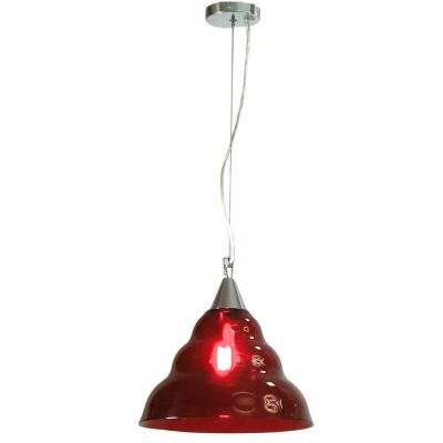 ALBA SOSPENSIONE SINGOLA D30 CM IN VETRO CENTRIFUGATO 5 COLORI LAMPADINA ATTACCO E27 DESIGN MODERNO
