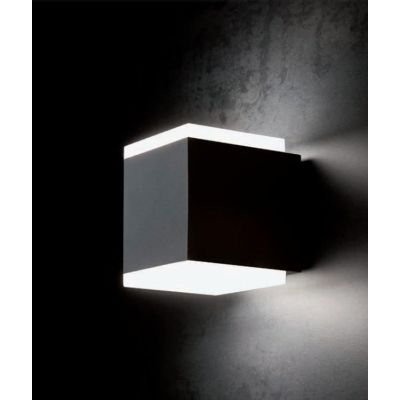 TANGO APPLIQUE DA ESTERNO MODERNA IP54 BIANCA O ANTRACITE LED 14.4W SOSTITUIBILE 3000K-4000K DI SOVIL Sovil - Cristalensi Shop O
