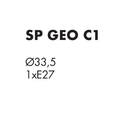 GEO SOSPENSIONE CON CUPOLA TRAFORATA IN 2 MISURE METALLO BIANCO O SABBIA LAMPADINE ATTACCO E27 MODERNA