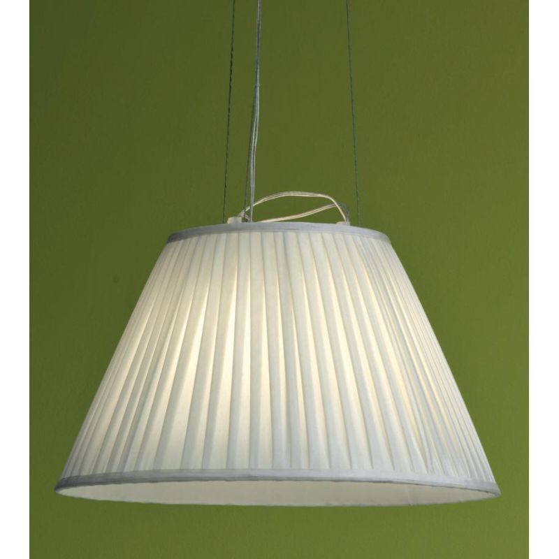 PLISSE SOSPENSIONE IN TESSUTO DIAMETRO 50 Illuminando - Cristalensi Shop Online