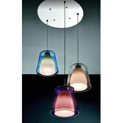 JOLLY SPG 3 LUCI DIAMETRO 40 CM DIFFUSORI ACRILICO IN 7 COLORI DI ILLUMINANDO Illuminando - Cristalensi Shop Online 2