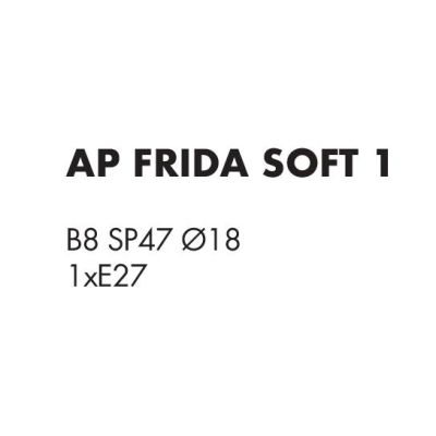 FRIDA SOFT APPLIQUE CON PARALUME E BRACCIO FLESSIBILE METALLO BRUNITO LAMPADINA ATTACCO E27