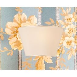 VENTOLA A TRONCO DI CONO IN TESSUTO COLORE SABBIA 25 CM DIAMETRO Illuminando - Cristalensi Shop Online 2