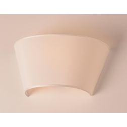VENTOLA 36 CM DIAMETRO A TRONCO CONO IN TESSUTO TELETTA SABBIA Illuminando - Cristalensi Shop Online
