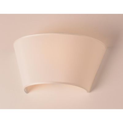 VENTOLA 36 CM DIAMETRO A TRONCO CONO IN TESSUTO TELETTA SABBIA Illuminando - Cristalensi Shop Online