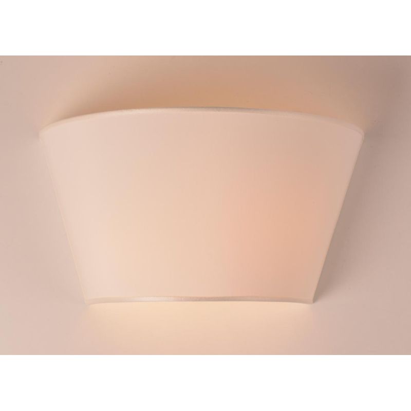 VENTOLA 40 CM DIAMETRO A TRONCO DI CONO IN TESSUTO TELETTA COLOR SABBIA Illuminando - Cristalensi Shop Online