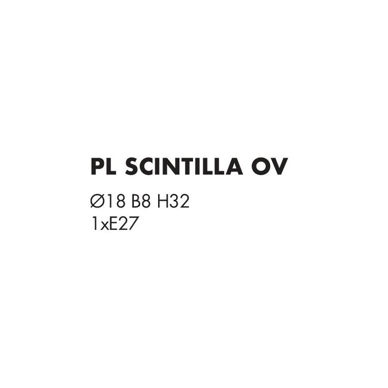 SCINTILLA PLAFONIERA OVALE IN ACRILICO TRASPARENTE E METALLO CROMO MODERNA LAMPADINA ATTACCO E27