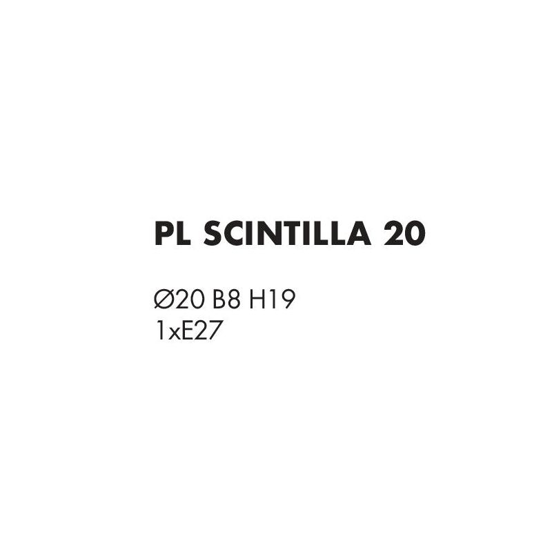 SCINTILLA PLAFONIERA ROTONDA IN ACRILICO TRASPARENTE 3 MISURE MODERNA LAMPADINA ATTACCO E27