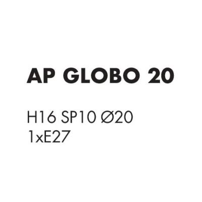 GLOBO APPLIQUE IN VETRO BIANCO E AMBRA 2 MISURE D20 CM E D30 CM LAMPADINE ATTACCO E27 MODERNA