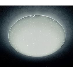 ASTER PL30 SOFFITTO PARETE DIAMETRO 30 CM CON LED 16W SOSTITUIBILE EFFETTO CIELO STELLATO Illuminando - Cristalensi Shop Online