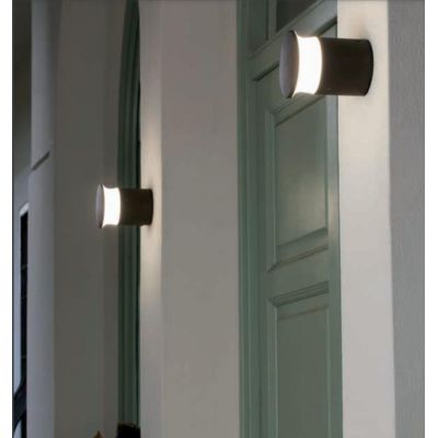 KEP APPLIQUE O PALETTO DA ESTERNO LED 9W IP65 IN ALLUMINIO ANTRACITE O CAFFE Sovil - Cristalensi Shop Online
