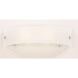 FENICE FASCIA GRANDE 40 CM 2 PORTALAMPADE VETRO SOPRA E SOTTO ECONOMICO DI ILLUMINANDO Illuminando - Cristalensi Shop Online 2