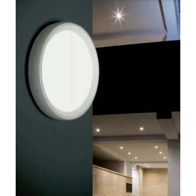 LOFT PLAFONIERA APPLIQUE PICCOLA IN DUE COLORI A LED INTEGRATO SOSTITUIBILE IP65 Sovil - Cristalensi Shop Online