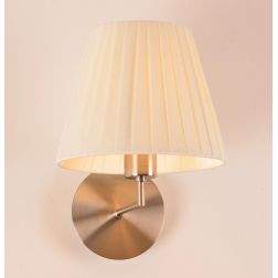PLISSE LAMPADA DA PARETE CON PARALUME IN TESSUTO IN VARI COLORI Illuminando - Cristalensi Shop Online 2