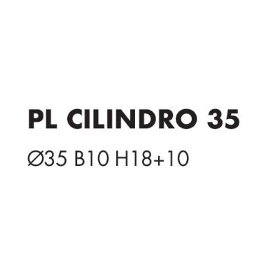 CILINDRO PLAFONIERA BIANCA CON PARALUME D35 CM IN TESSUTO DI LINO 3 COLORI LAMPADINA ATTACCO E27