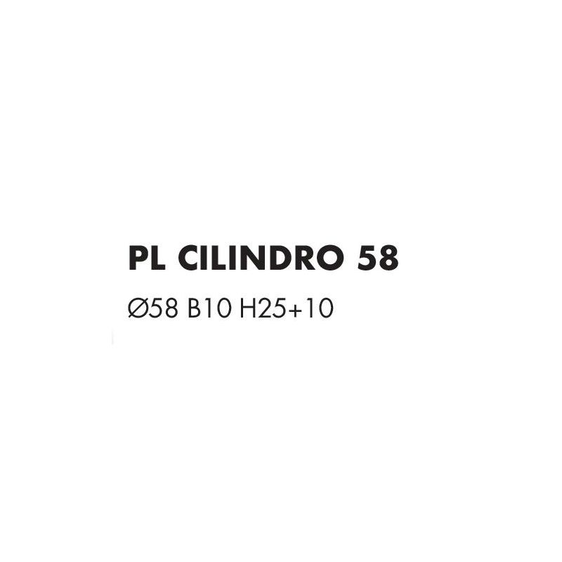 CILINDRO PLAFONIERA BIANCA CON PARALUME D58 CM IN TESSUTO DI LINO 3 COLORI LAMPADINA ATTACCO E27