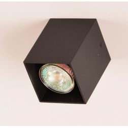 TRILLY FARETTO A LED QUADRATO DA SOFFITTO ATTACCO GU10 7W LUCE 3000K IN METALLO CROMO O BIANCO Illuminando - Cristalensi Shop On