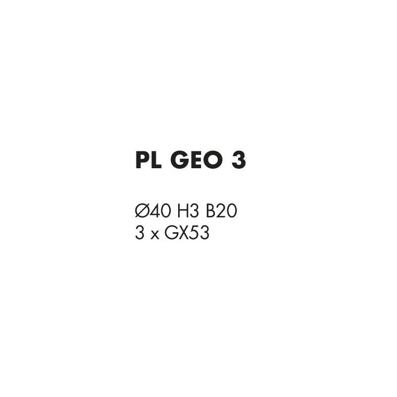 GEO PLAFONIERA ROTONDA IN METALLO TRAFORATO 2 MISURE BIANCA O SABBIA LAMPADINE ATTACCO GX53 MODERNA