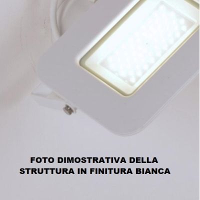 PRATICA 30 APPLIQUE MINIMAL INDUSTRIAL BIANCO O NERO DI ILLUMINANDO Illuminando - Cristalensi Shop Online