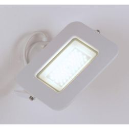 PRATICA 50 APPLIQUE INDUSTRIAL LED 50W 4000 LUMEN BIANCO O NERO DI ILLUMINANDO Illuminando - Cristalensi Shop Online