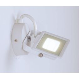 PRATICA 20 APPLIQUE MINIMAL INDUSTRIAL BIANCO O NERO LED 20W DI ILLUMINANDO