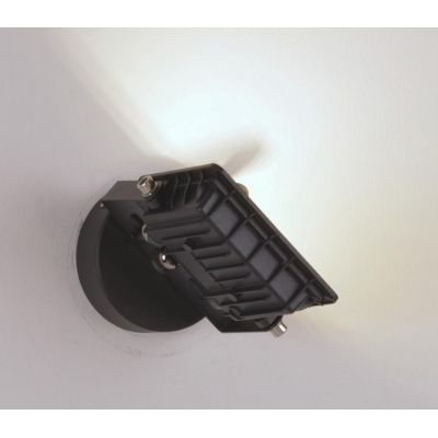 PRATICA 20 APPLIQUE MINIMAL INDUSTRIAL BIANCO O NERO LED 20W DI ILLUMINANDO
