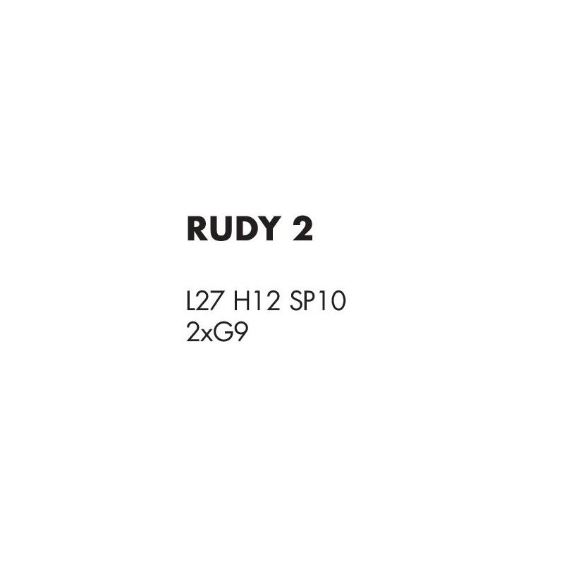 RUDY APPLIQUE DA BAGNO O PARETE MODERNA IN METALLO CROMO LUCIDO CON LUCI ORIENTABILI Illuminando - Cristalensi Shop Online