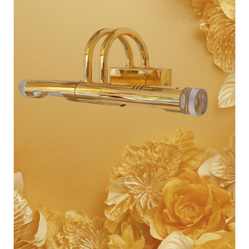 RUDY APPLIQUE DA BAGNO O PARETE MODERNA IN METALLO CROMO LUCIDO CON LUCI ORIENTABILI Illuminando - Cristalensi Shop Online
