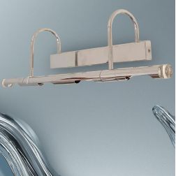 RUDY 4 APPLIQUE DA BAGNO O PARETE MODERNA IN METALLO DORATO LUCIDO CON LUCI ORIENTABILI Illuminando - Cristalensi Shop Online 2
