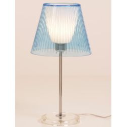 JOLLY LAMPADA DA TAVOLO CON STELO CROMATO E PARALUME IN ACRILICO IN 7 COLORI Illuminando - Cristalensi Shop Online