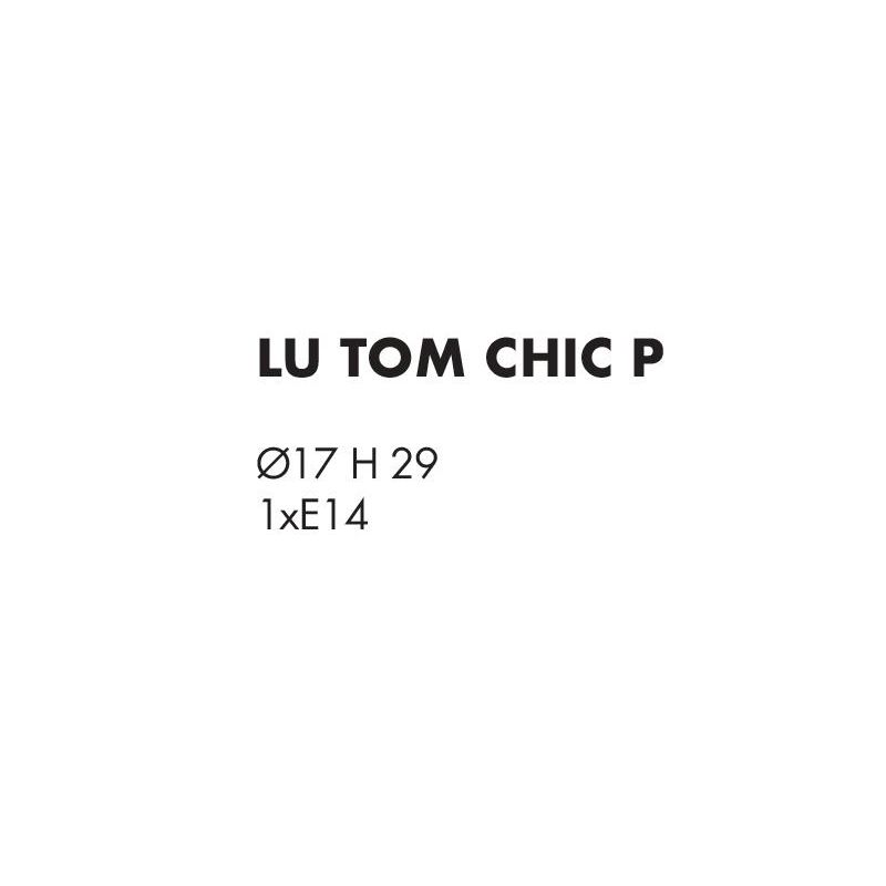TOM CHIC LAMPADA DA TAVOLO NICHEL 2 MISURE CON PARALUME IN POLICARBONATO 3 COLORI DESIGN MODERNO