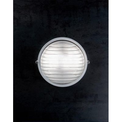 INDUSTRIALE TONDA APPLIQUE DA ESTERNI PICCOLA IP54 BIANCA O NERA CLASSICA DI SOVIL Sovil - Cristalensi Shop Online