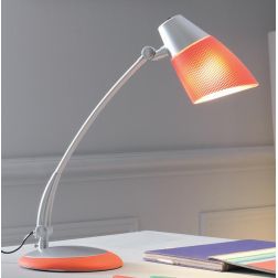 OLGA LAMPADA DA TAVOLO VIOLA O ARANCIO CON LAMPADINA LED 9W 2700K SOSTITUIBILE Illuminando - Cristalensi Shop Online