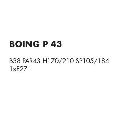 BOING P PIANTANA AD ARCO IN METALLO ORO O NICHEL CON PARALUME IN TESSUTO DI LINO 3 COLORI MODERNA