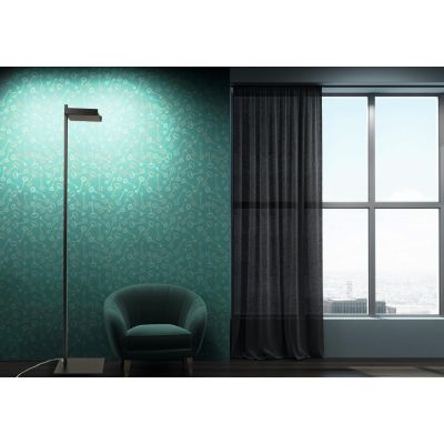 FOCUS PIANTANA IN METALLO NERO BIANCO SABBIA O BRONZO CON DIFFUSORE ORIENTABILE Illuminando - Cristalensi Shop Online