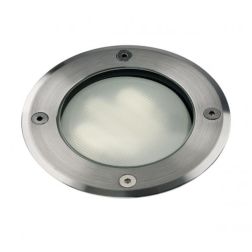OBLO' MICRO ROTONDO IP67 INCASSO IN ACCIAIO CON LAMPADINA LED INCLUSA Pan International - Cristalensi Shop Online