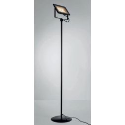 PRATICA LAMPADA DA TERRA LED 100W 8000 LUMEN IN METALLO NERO O BIANCO ECONOMICA Illuminando - Cristalensi Shop Online