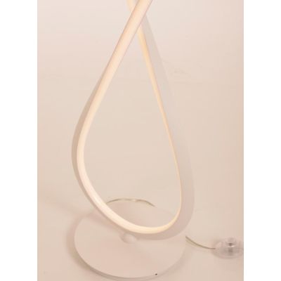 LOVERS PIANTANA SINUOSA A LED LUCE CCT 2700K,3000K,4000K ALLUMINIO 3 COLORI ORIGINALE E MODERNA