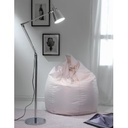 LOLA LAMPADA DA TERRA REGOLABILE CON LAMPADINA LED INCLUSA DIFFUSORE IN 3 COLORI Illuminando - Cristalensi Shop Online