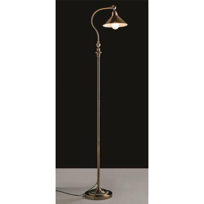 STREET LAMPADA DA TERRA IN METALLO BRUNITO CON SNODO PER INCLINAZIONE DIFFUSORE Illuminando - Cristalensi Shop Online