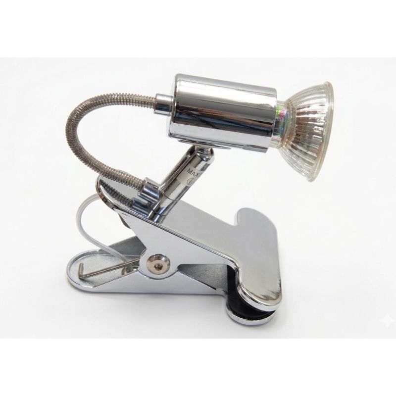 ZELIG PINZA BIANCO,NERO O CROMO FARETTO DIREZIONABILE CON LAMPADINA LED 7W INCLUSA Illuminando - Cristalensi Shop Online