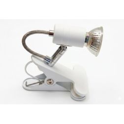 ZELIG PINZA BIANCO,NERO O CROMO FARETTO DIREZIONABILE CON LAMPADINA LED 7W INCLUSA Illuminando - Cristalensi Shop Online 2
