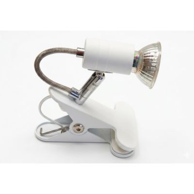 ZELIG PINZA BIANCO,NERO O CROMO FARETTO DIREZIONABILE CON LAMPADINA LED 7W INCLUSA Illuminando - Cristalensi Shop Online