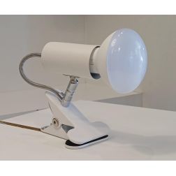 MAGNUM PINZA LED FARETTO BIANCO E CROMO CON LAMPADINA LED INCLUSA DIREZIONABILE Illuminando - Cristalensi Shop Online 2