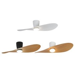 SURFER VENTILATORE D112 CM LED 18W DIMMERABILE 3 FINITURE COLORE CON TELECOMANDO INCLUSO MODERNO