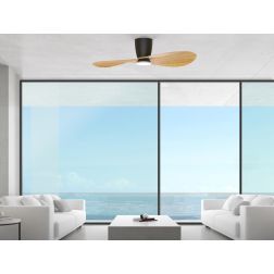 SURFER VENTILATORE D112 CM LED 18W DIMMERABILE 3 FINITURE COLORE CON TELECOMANDO INCLUSO MODERNO 2