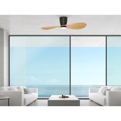 SURFER VENTILATORE D112 CM LED 18W DIMMERABILE 3 FINITURE COLORE CON TELECOMANDO INCLUSO MODERNO